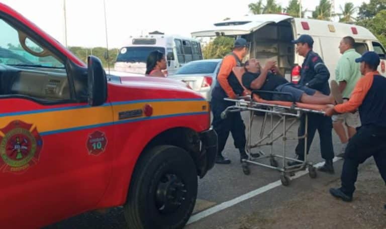 Seis heridos por accidentes de tránsito ingresaron a hospitales de Paria (+Fotos)