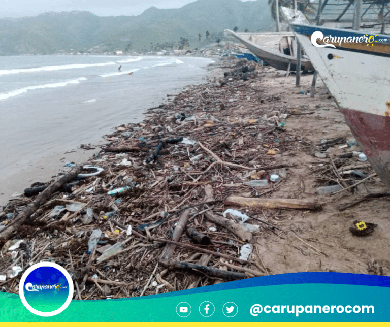 Desidia gubernamental amenaza la vida marina en «Playa Arriba» del Morro de Puerto Santo en el Municipio Arismendi. (+FOTOS + VIDEO)