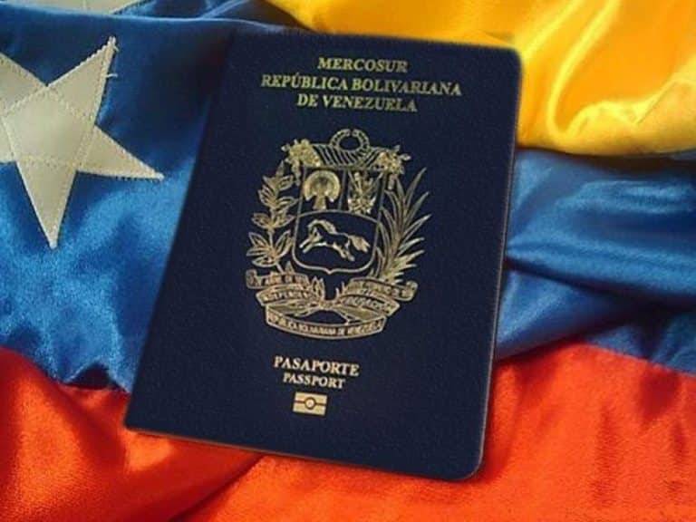 pasaporte venezuela