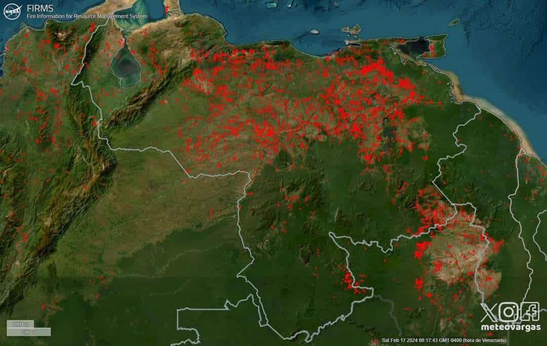 Venezuela enfrenta actualmente una doble amenaza ambiental