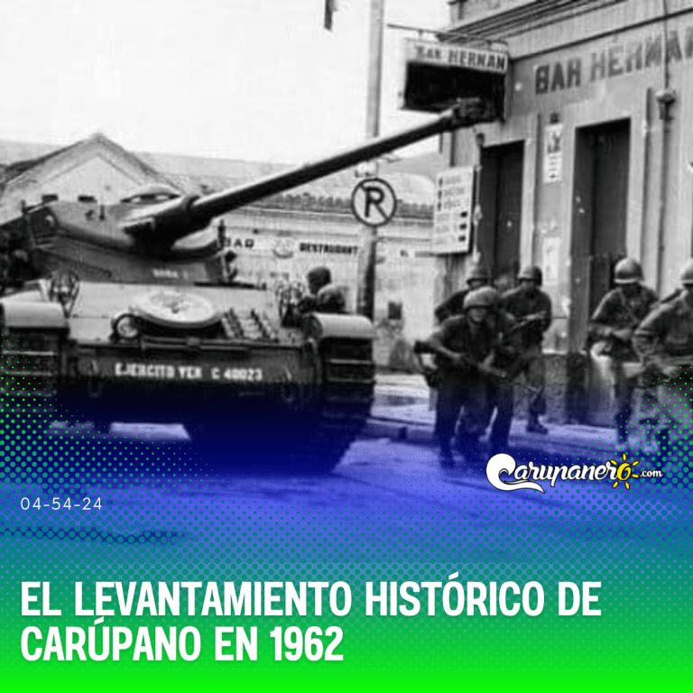 EL LEVANTAMIENTO HISTÓRICO DE CARÚPANO EN 1962