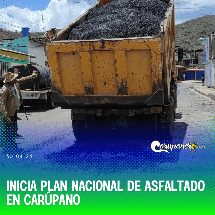 plan nacional de asfaltado en carupano estado sucre