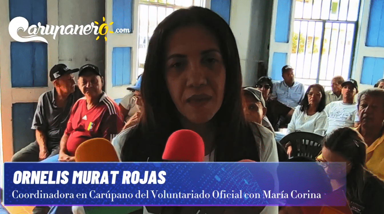 Asamblea de Vecinos con el Voluntariado de María Corina en Carùpano