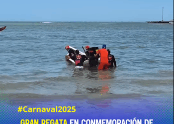 Carúpano vibró con la gran regata conmemorativa del 60 aniversario del Carnaval Turístico Internacional