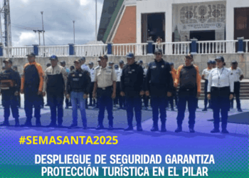 Despliegue de seguridad garantiza protección turística en El Pilar durante la «Semana Santa Segura 2025»