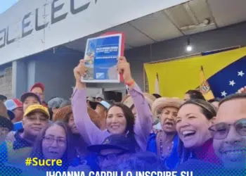 Jhoanna Carrillo Inscribe su Candidatura y Proclama: “Sucre Será un Proyecto de Todos”