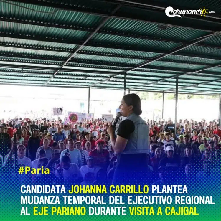 Candidata Johanna Carrillo