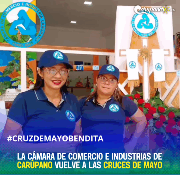 La Cámara de Comercio de Carúpano regresa a las Cruces de Mayo tras 20 años, reforzando lazos entre tradición y desarrollo