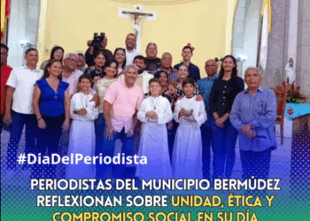 Periodistas del municipio Bermúdez reflexionan sobre unidad, ética y compromiso social en su día