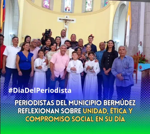 catedral santa rosa de lima en carúpano periodista reunidos por su día homilía en su celebración