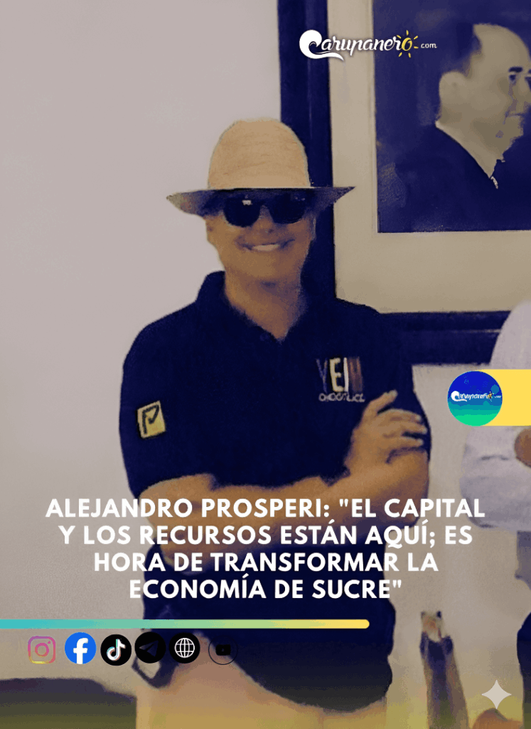 Alejandro Prosperi - Fundación Prosperi y Presidente actual de la camara de comercio de carúpano