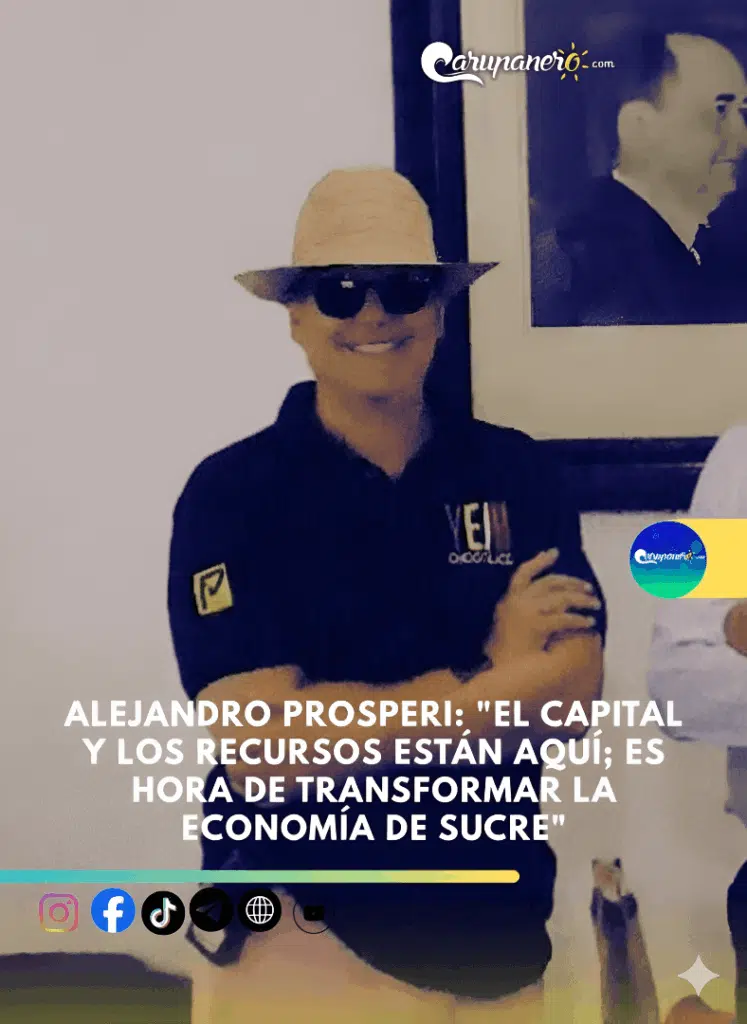 Alejandro Prosperi - Fundación Prosperi y Presidente actual de la camara de comercio de carúpano