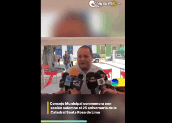 Concejo Municipal conmemora 25 años de la Catedral Santa Rosa