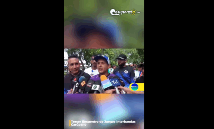 Tercer encuentro de juegos interbandas en Carúpano