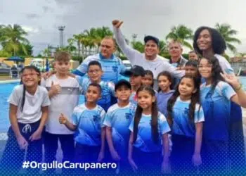 Tiburones de Carúpano son subcampeones de natación