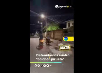 Jóvenes de «Colchonpirueta» se entregan