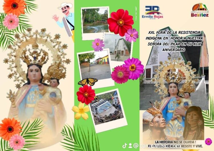 Municipio Benítez se Prepara para la «XXL Feria de la Resistencia Indígena» y su XLIX Aniversario de la Virgen del Pilar