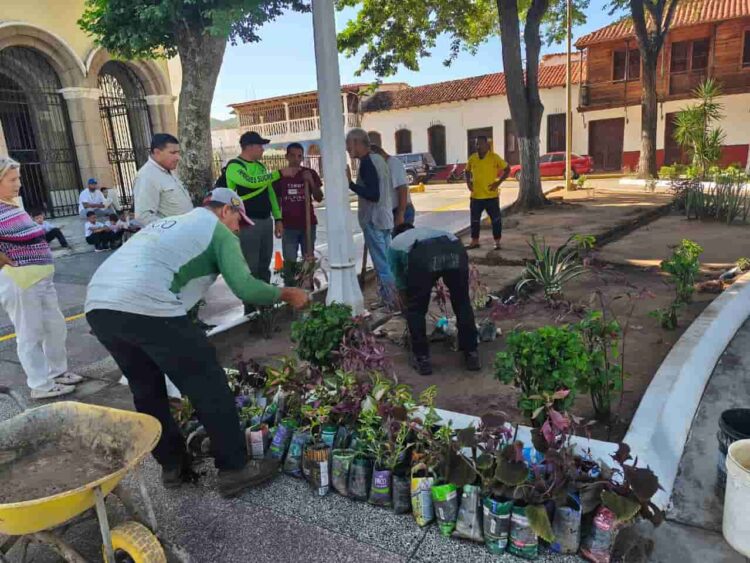 Ornamentación Plaza Santa, Carúpano Estado Sucre