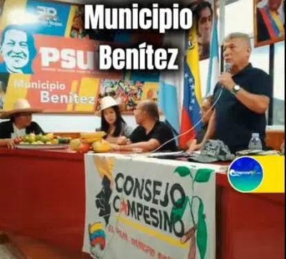 Benítez oficializa 96 Consejos Campesinos y anuncia reactivación del Lago de Guanoco