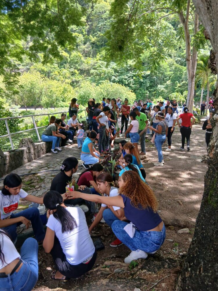 Plan Chuquisaca: Siembran más de 300 plantas en Benítez, Sucre