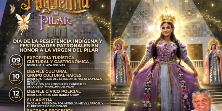 La administración municipal de Benítez anunció la agenda oficial para las Festividades Patronales El Pilar 2026 y la conmemoración del Día de la Resistencia Indígena. Los eventos se llevarán a cabo los días 9, 10 y 12 de octubre, ofreciendo a la población local y de zonas adyacentes una programación que combinará fe, historia y esparcimiento.