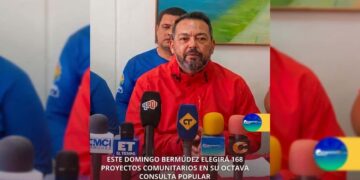 Bermúdez elegirá 168 proyectos comunitarios en su octava Consulta Popular